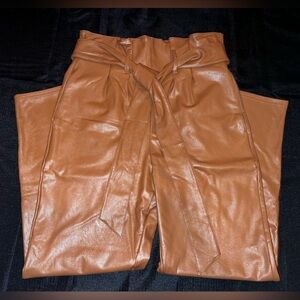 Commando Faux Leather Paperbag Pant Commando